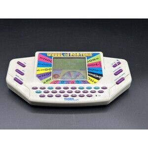 Wheel of Fortune Handheld Game 1995 Tiger Electronics